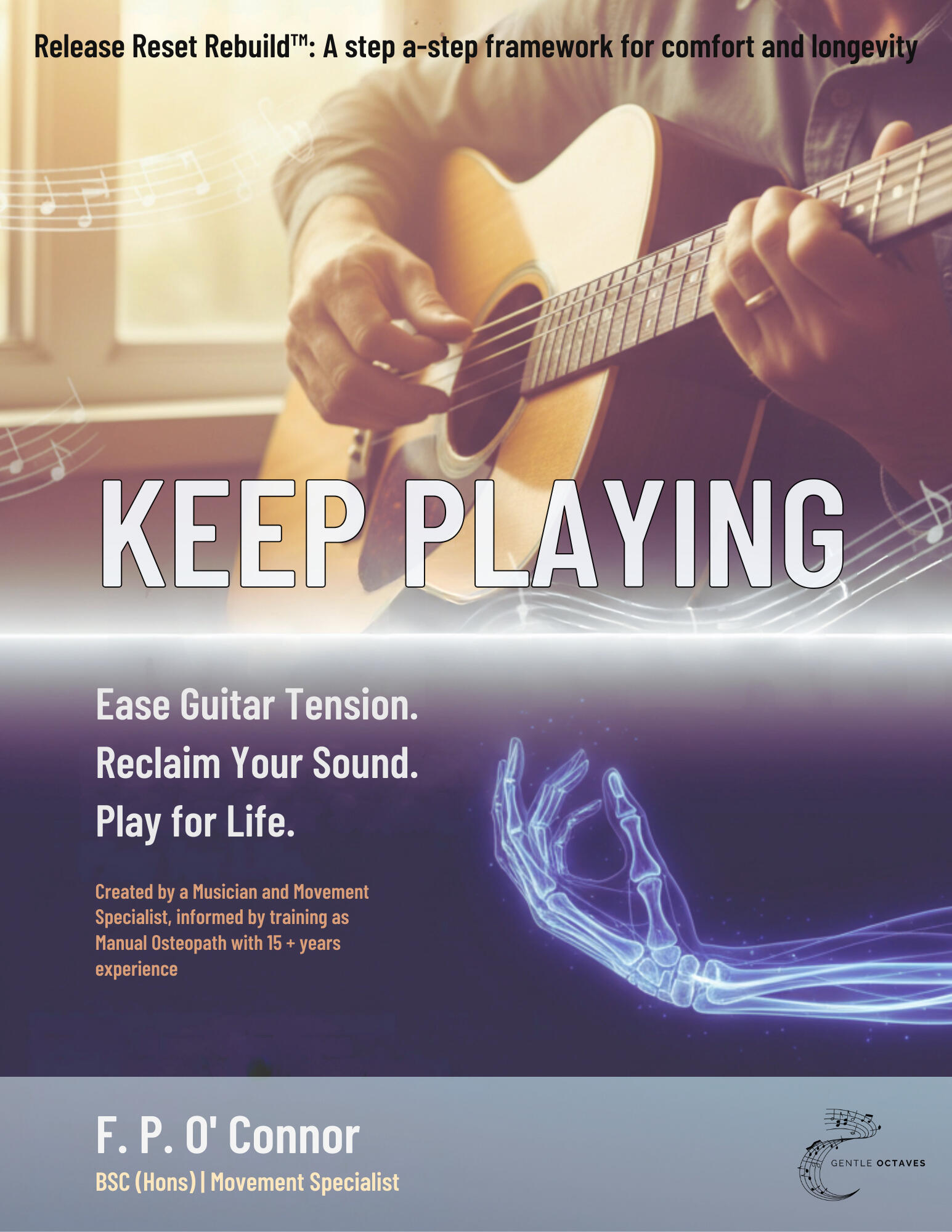 Book cover for Keep Playing: A system for guitar related plain